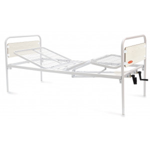 MP091 - Letti degenza manuali larghezza 90 cm – Due manovelle – Tre snodi MP091 - Letti degenza manuali larghezza 90 cm – Due manovelle – Tre snodi