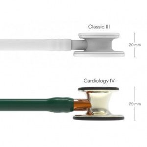 32645 - LITTMANN CARDIOLOGY IV - 6206 - verde foresta - finiture champagne