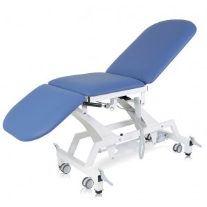 MI311 - Lettino per visita medica – 3 SEZIONI ELETTRICO – Piano da 62 cm con ruote – Made in Italy – Lytus MI311 - Lettino per visita medica – 3 SEZIONI ELETTRICO – Piano da 62 cm con ruote – Made in Italy – Lytus