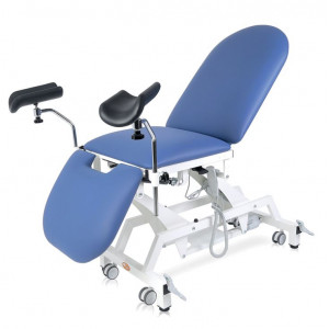 MI321 - Letto da visita ginecologica – 3 SEZIONI ELETTRICO – Larghezza 62 cm con ruote – Made in Italy – Lytus