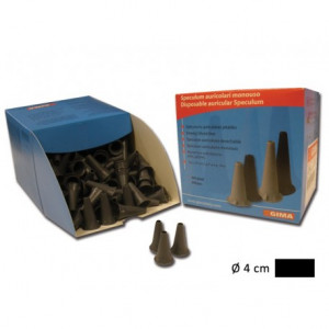 Mini Speculum Auricolare Monouso à 4 Mm - Nero Mini Speculum Auricolare Monouso à 4 Mm - Nero