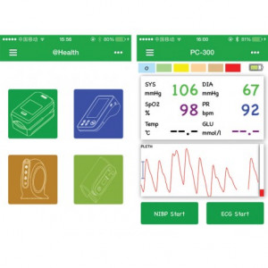 MONITOR MULTIPARAMETRI PC-300 - SpO2, NIBP, TEMP, PL MONITOR MULTIPARAMETRI PC-300 - SpO2, NIBP, TEMP, PL