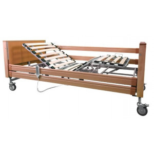 MP394 - Letto per degenza elettrico 3 snodi elevabile Trendelemburg – GARDENIA 2.0 (Rete a doghe in legno) MP394 - Letto per degenza elettrico 3 snodi elevabile Trendelemburg – GARDENIA 2.0 (Rete a doghe in legno)