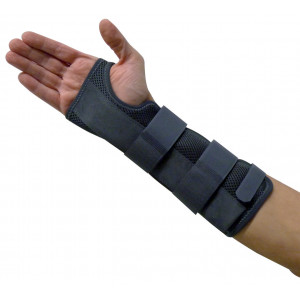 SP 888 – 889 Ortesi per polso lunga in Airmesh con rinforzo palmare e fascia di chiusura