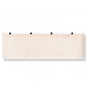 Carta termica ECG 90x70 mmxm - pacco griglia arancio