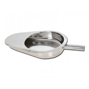 PADELLA ACCIAIO INOX CON MANICO 418x292x85 mm PADELLA ACCIAIO INOX CON MANICO 418x292x85 mm