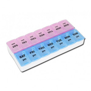 PORTAPILLOLE 7 GIORNI x 2 - inglese