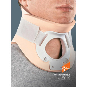 PR0-1530/T - Cervistable Collare cervicale bivalva con foro tracheale Mis. S/M/L - H. 6/8/11/13 cm PR0-1530/T - Cervistable Collare cervicale bivalva con foro tracheale Mis. S/M/L - H. 6/8/11/13 cm