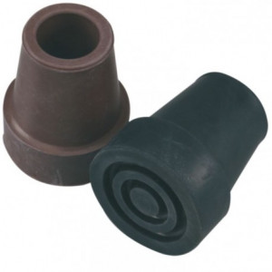 Puntali Neri Per Bastoni in Alluminio - Moretti RV7028