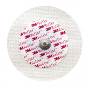 Red dot con supporto in Medipore - per monitoraggio cardiaco