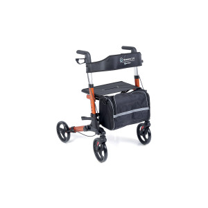RP545 - Rollator pieghevole in alluminio verniciato – 4 ruote – Moretti OCEANO 2.0