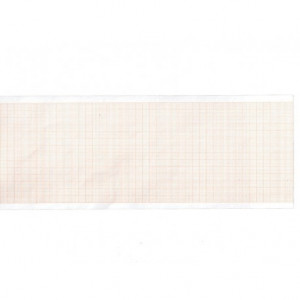Carta termica ECG 80x20 mmxm - pacco griglia arancio