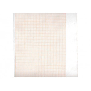 33021 - Carta termica ECG 210x20 mmxm - rotolo griglia arancio 33021 - Carta termica ECG 210x20 mmxm - rotolo griglia arancio
