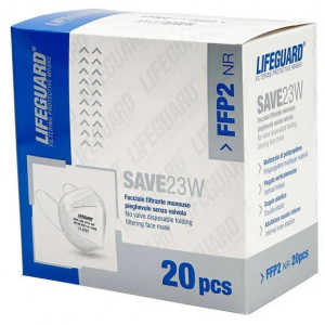 SAVE23WFFP2 - MASCHERINE FFP2 BIANCHE - conf. da 20 pz.