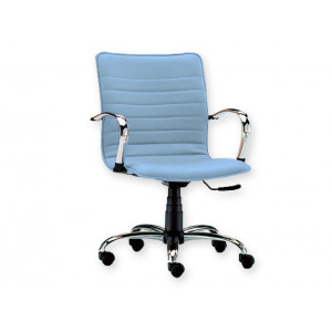 45132 - SEDIA ELITE SCHIENALE BASSO - similpelle - colore a richiesta