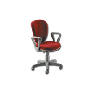 45090 - Sedia Reggio Gray - Tessuto Rosso (Tn 050) 45090 - Sedia Reggio Gray - Tessuto Rosso (Tn 050)