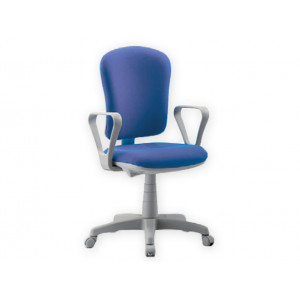 45096 - SEDIA VARESE CON BRACCIOLI - tessuto - blu 45096 - SEDIA VARESE CON BRACCIOLI - tessuto - blu