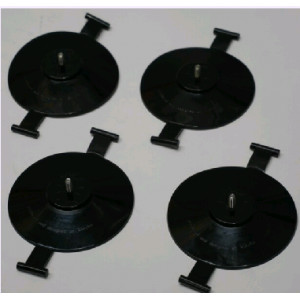77004231 - SET VENTOSE X KANJO - SET 4 PZ - vite piccola
