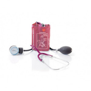 Sfigmomanometro Ad Aneroide Coordinato - Con Fonendoscopio -Rosso Moretti Sfigmomanometro Ad Aneroide Coordinato - Con Fonendoscopio -Rosso Moretti