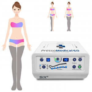 FO-3001 (mod.6.0-SIX)-2G - SIX6   Pressoterapia PressoMedical 6.0 Basic a 6 camere
