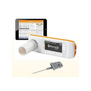 Art. 911028I1 SMART - Spirometro MIR Spirobank II senza ossimetro + Display Grafico, Bluetooth, Software WinspiroPRO, App per iPad Gratuita e Cavo USB Art. 911028I1 SMART - Spirometro MIR Spirobank II senza ossimetro + Display Grafico, Bluetooth, Software WinspiroPRO, App per iPad Gratuita e Cavo USB