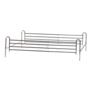 Sponda universale telescopica verniciate - Regolabile in larghezza e lunghezza Sponda universale telescopica verniciate - Regolabile in larghezza e lunghezza