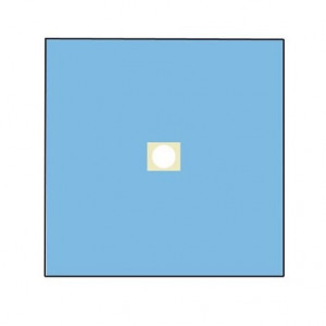 Telo Chirurgico con Foro Adesivo à 10 cm. - Gima 2362y Telo Chirurgico con Foro Adesivo à 10 cm. - Gima 2362y