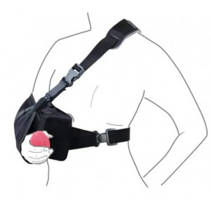 TO2104 - Tutore a cuscino per abduzione spalla “TEN-ABD 10/15” con pallina riabilitativa - abd.10° e 15° - Misure 1/2 - Ambidestro