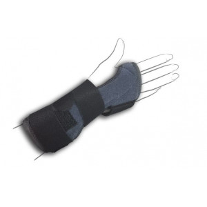 TO2215 - Polsiera steccata “MANULIGHT” in fibra di carbonio - Ambidestra - Misura Universale