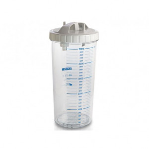 VASO 5 LITRI con coperchio - autoclavabile a 134°C VASO 5 LITRI con coperchio - autoclavabile a 134°C